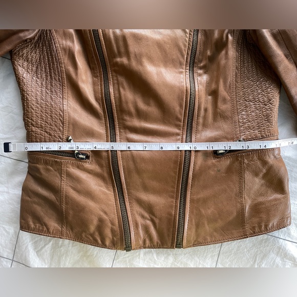BCBG Moto Leather Jacket XS - Picture 7 of 15